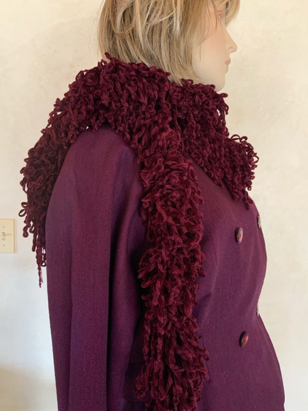 Handmade Textured Scarf - Picture 5 of 12